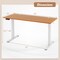 Sit-Stand Home Office Desk with 3 Adjustable Memory Height Settings for Ergonomic Comfort